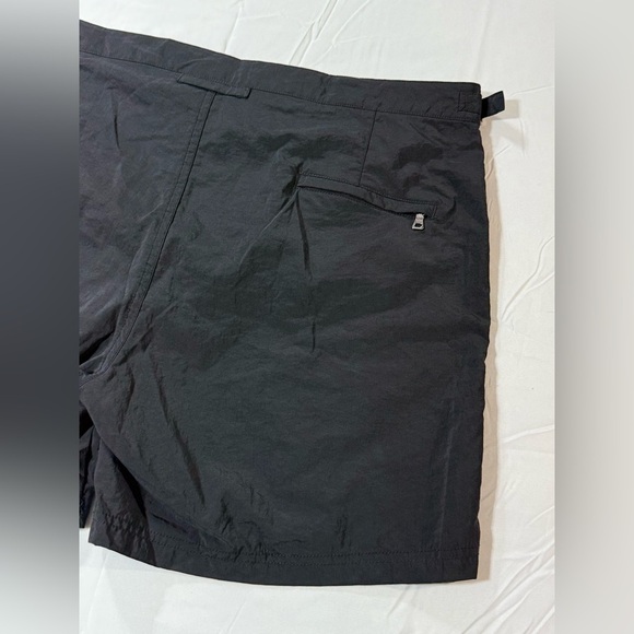 BUGATCHI Men's black nylon swim trunks size 38 - Picture 5 of 10